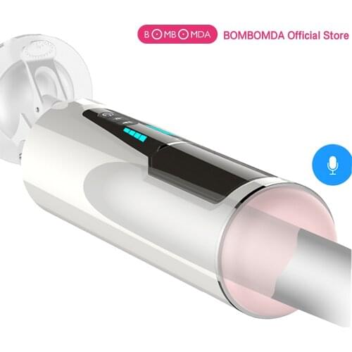 Automatic Piston Telescopic Rotation Male Masturbator for Men Sex Toys Artificial Vagina Pussy Vibrator Oral Blowjob Sex Machine