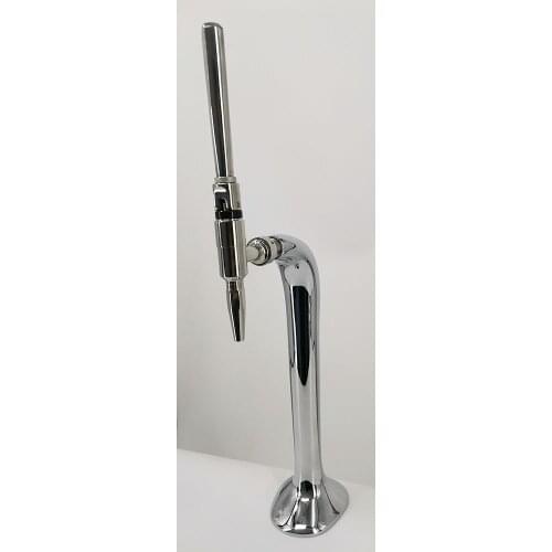 Nitrogen Coffee Tower, silver one tap column