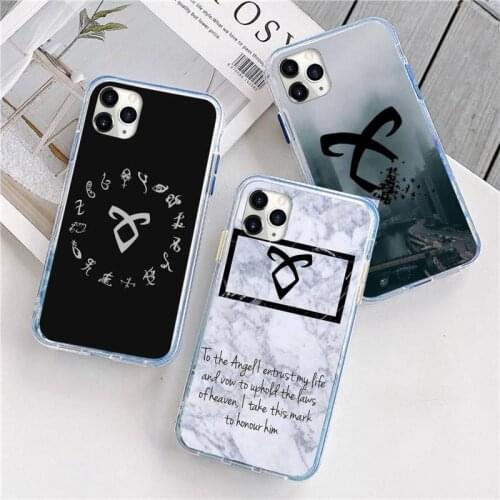 Coque Shadowhunters Runes Phone Case For iphone 12 5 5s 5c se 6 6s 7 8 plus x xs xr 11 pro max mini