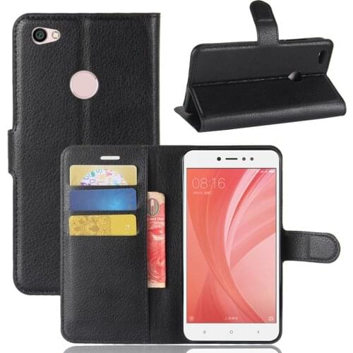 Book Style PU Leather Case Cover for Xiaomi Redmi Note 5A Flip Wallet Phone Bags Cases with Stand for Redmi Note 5A Global