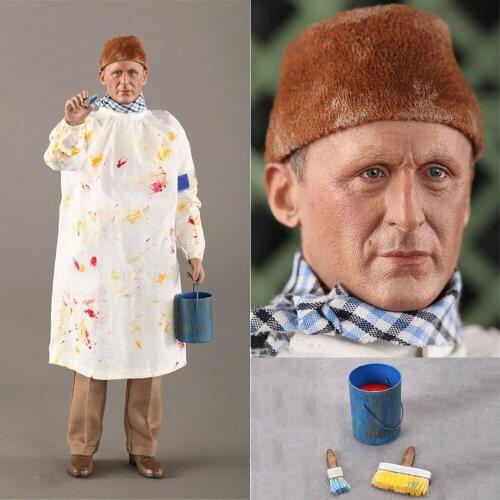 DID F80105 1/6 French Comedy II Painter Figure Model 12'' Male Soldier Action Figures Full Set Toys for Collection