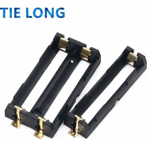 Diy 1x 2x 18650 Series Batteries Holder Box Storage Case Container power bank With Bronze Pins Drop Ship wholesale