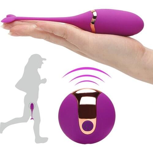 Sex Toys for Women Clitoris Stimulator Silicone Exercise Vaginal Vibrating Egg Kegel Ball Ben Wa Ball USB Rechargeable