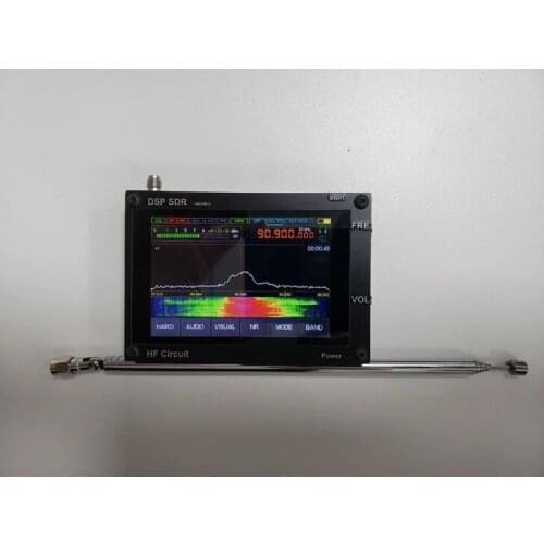 New 50K-200MHz Malachite SDR Radio Malahit DSP SDR HAM Receiver + LCD + Battery