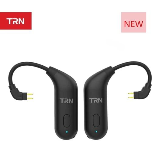 NEW TRN BT20 Bluetooth 5.0 Ear Hook Upgrade Cable Running Bluetooth Headset Cable For TRN TA1 VX V90 V20 BA5 ST1 M10 KZ ZSX EDX