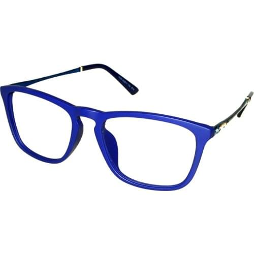 Retro Reading Glasses Rectangular Blu Metal Frame Optical Eyeglasses for Men Women Ultralight+1 +1.5 +2 +2.5+3 +3.5 +4
