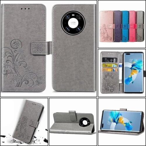 Solid Color Leather Phone Case For Huawei Mate 40 P50 P40 P Smart S Nova 8 7 Lite 3 Plus Enjoy 10S Y8P Y8S Y7P Y7A Y6P Y5P Cases