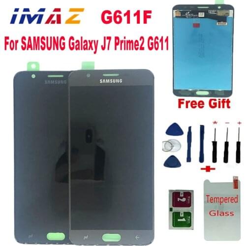 IMAZ Original LCD For Samsung Galaxy J7 Prime 2 2018 SM-G611 G611F/M LCD Display+Touch Screen Digitizer Assembly For J7p 2 LCD