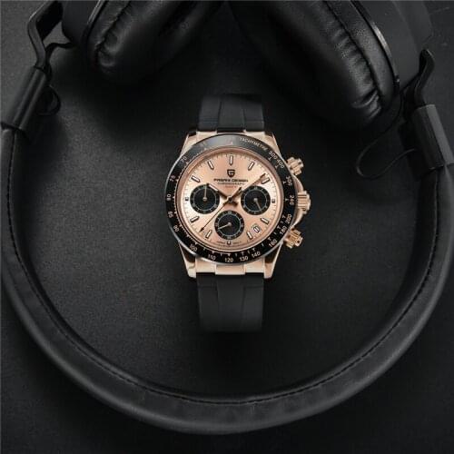 PAGANI DESIGN Top Brand 40mm Mens Sports Chronograph Luxury Fashion Multifunctional Quartz Waterproof Watches Business Men 2020
