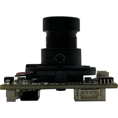 5MP T31X+GC4653 IP Camera Module Board M12 Lens IRC H.265 2592*1904 20FPS MIC Interface ONVIF Motion Detection 38*38mm Radiator