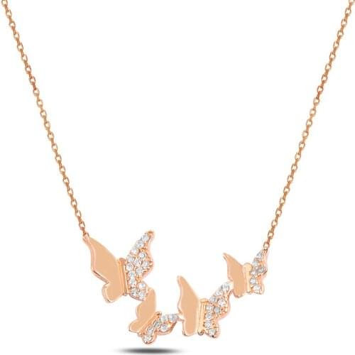 Silver Butterfly Necklace