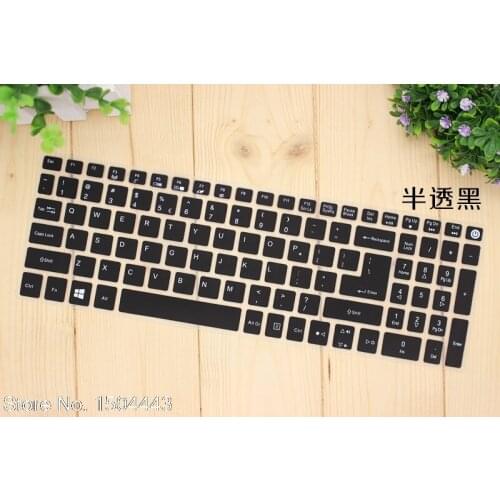 For Acer Aspire ES1-533 TMP455 ES1-533 E5-533 TMTX50 E5-575G TMP259 E5-575G-50CB 15.6 inch Silicone keyboard cover Protector