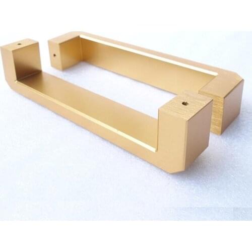 Gold 150 *25mm Chassis Handle DIY Aluminum Case Enclosure Small Size Handles