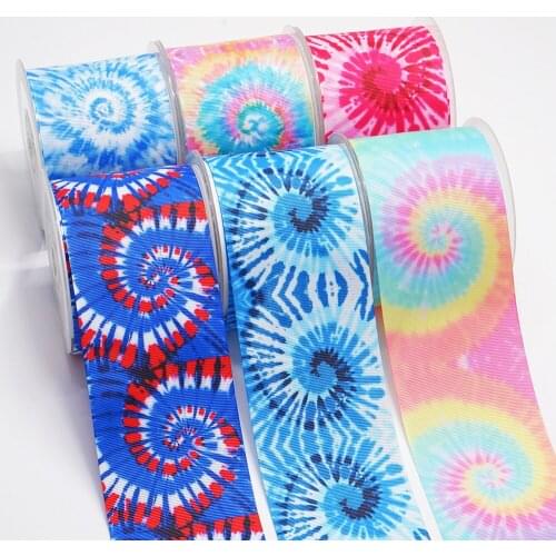 3 Inch 75 mm Cartoon Printed Grosgrain Ribbons For Hair Bows Craft Suppliers 53327