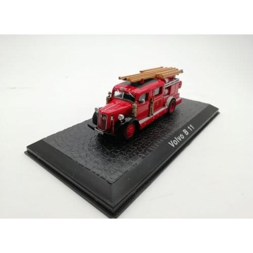 A tlas 1:72 Vol vo B 11 Fire engine boutique alloy car toys for children kids toys Model Original box