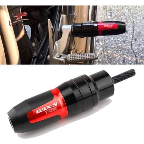 For GSX-S750 GSX S750 GSX-S 1000 GSXS 1000 Newest Motorcycle CNC Accessoires Falling protection Exhaust Slider Crash pad slide