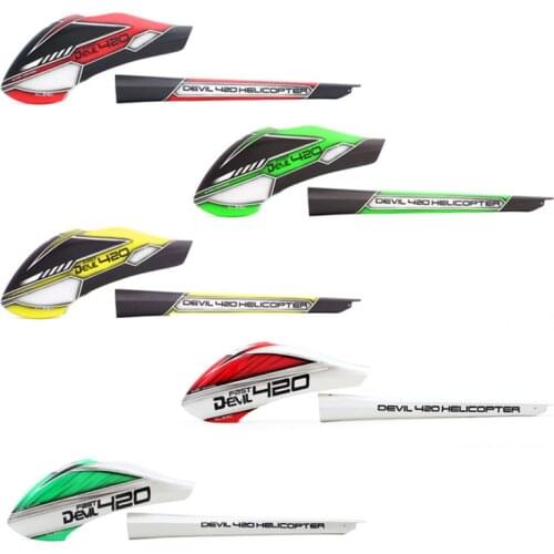 ALZRC - Devil 420 Helicopter Parts 420 FAST Fiberglass Painting Canopy Set