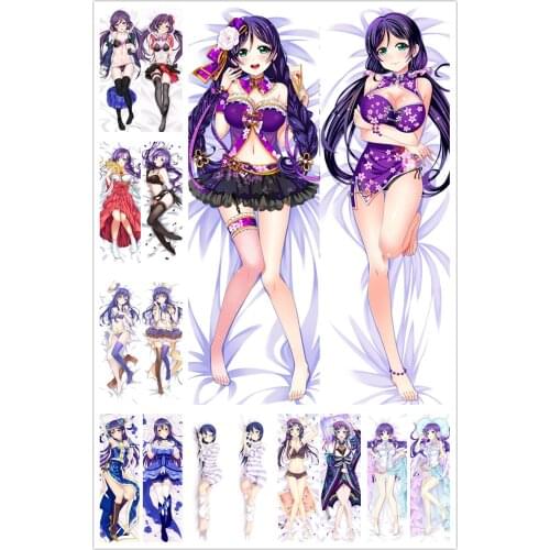 Anime Dakimakura Body LOVE LIVE! School idol project Tojo Nozomi 150x50cm 100x35cm Pillow Case Cover Manga 1