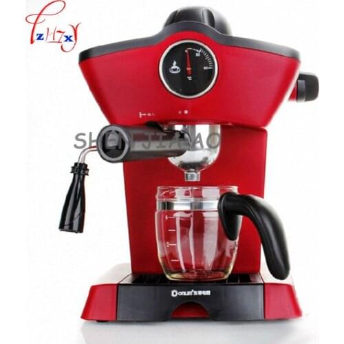 1pc 220V Household Italian Semi-automatic Pump Coffee Machine Pressure Steam Cappuccino Coffee Machine Coffee Maker