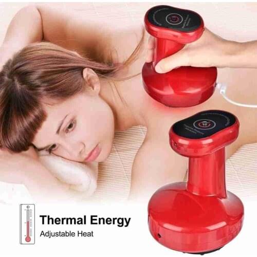 Electric Cupping Massager Vacuum Suction Cups Device Scraping Device Meridian Fat Burning Body Slimming Physiotherapy