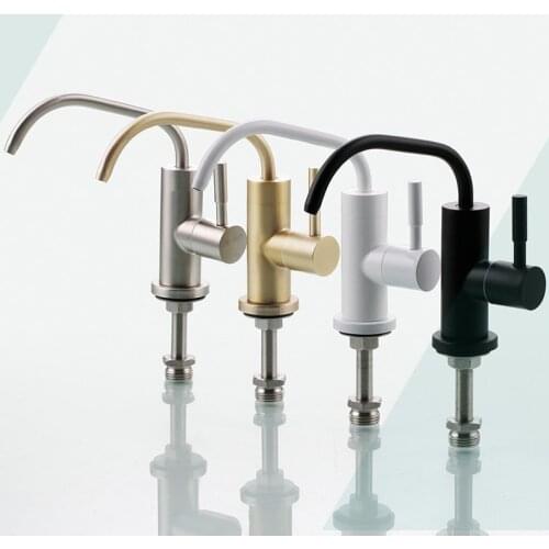 Stainless Steel Kitchen Direct Drinking Water Filter Tap Reverse Osmosis Water Filter Sink Faucet Single Handle Water Purifier