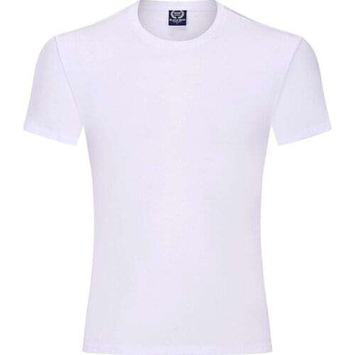 100% Cotton High Quality Tshirt Men Casual Solid O-Neck Short Sleeve Fashion Man Tops Streetwear Simple Joker Custommade T-Shirt