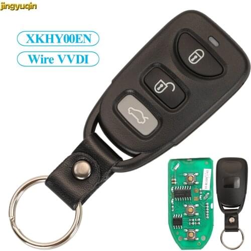 Jingyuqin 5pcs XKHY00EN VVDI2 Mini Key Tool For Hyundai Type Wire VVDI Xhorse Remote Flip Car Key Control Universal 3 Buttons