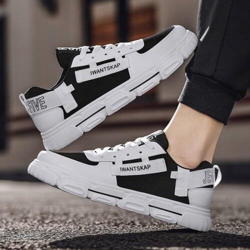 Mens shoes 2021 summer new fashion sports casual shoes mens outdoor breathable vulcanized shoes canvas deodorant sneakers