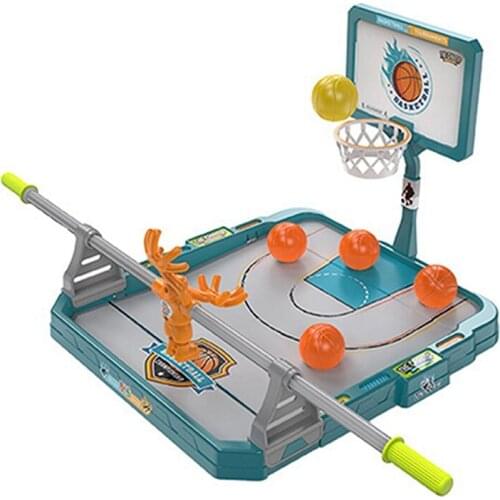 Desktop Interactive Basketball Table VS Toy Parent-Child Interaction Decompression Rivalry Game Machine