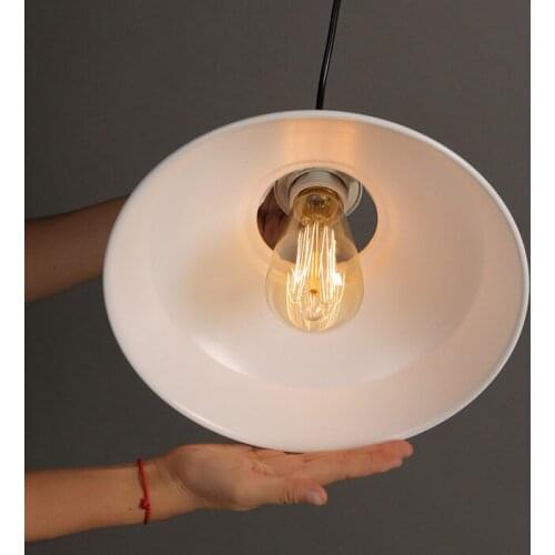 Nordic luminaire hanging ceiling lamps iron Home Decoration E27 Light Fixture LED pendant lights pendant lights