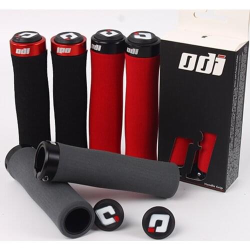 ODI Bike Handlebar Grips Lock-on mtb grips Anti Slip Shock Absorber Bicycle grips locking Ergonomic handle Bar End Grip Parts