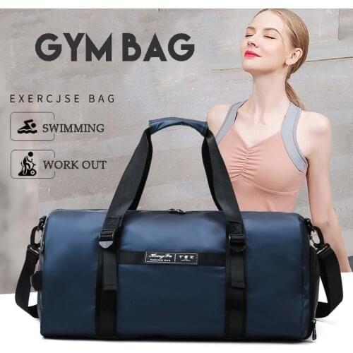Unisex Gym Gag with Water Resistant Pouch Durable Crowdsource Designed Duffel Bag