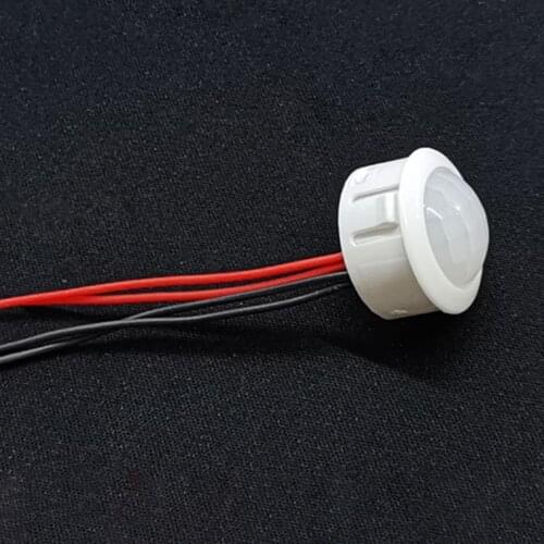 DC 12V 24V LED Strip Bed Closet Cabinet Light Wiring Infrared Sensor PIR Motion Movement Sensing Light Switches