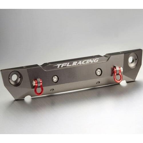 TFL RC Car accessories AXIAL SCX10 Rock Crawler Metal Front Bumper DIY Parts Upgraded TH01777-SMT6