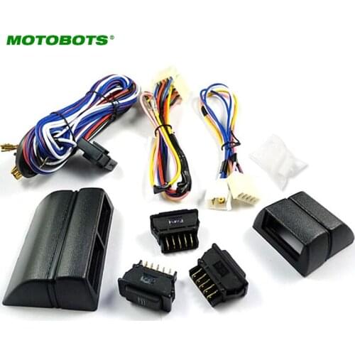 MOTOBOTS Universal power window 3pcs switches with Holder and wire Harness #HQ2468