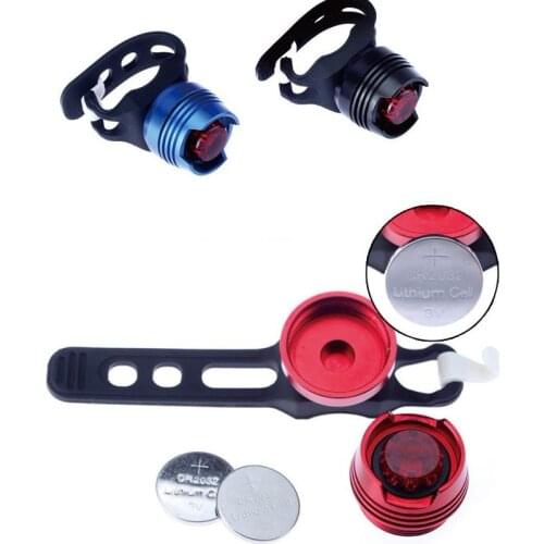 Bike Bicycle Light Cycling Warn Red LED Rear Light 3 modes Waterproof Flashing Safety Warning Tail Lamp Bicycle Accessories New