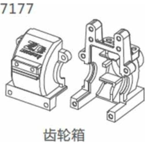 ZD racing ZD racing #10421-S 10423-S 10427-S 9102 9103 9105 gear box accessories group 7177