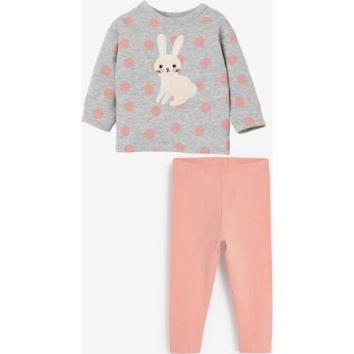 Brand Cotton T-shirt Leggings Pants Tracksuit for Children Suit Newborn Kids Girls Pajama Clothing Sets Baby Girl Clothes Outfit