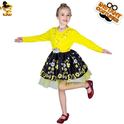 DSPLAY Cosplay Original High-Quality New Style Fashionable Childrens The Wiggles Dress Temperament Festival Party Girls Sets