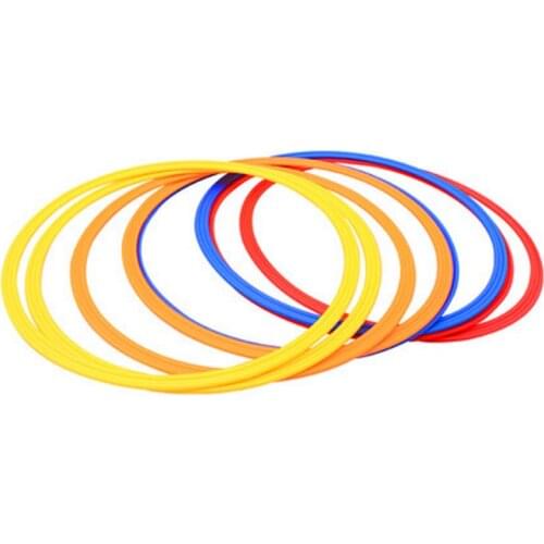 Multi Color Soccer Speed Agility Rings ABS Soccer Training Equipment Football Equipment Training Agile Circle Football Trainer