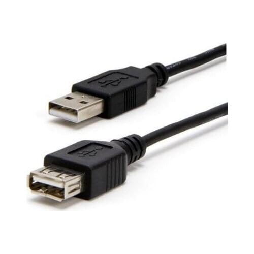 HWEXPRESS Hot 4.5 M USB 2.0 Type A to A Extension Cable M / F, Black