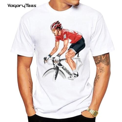 Fashion Men Short Sleeve Old Bike Bicycles Sport A Collection Of Cycling Print T-Shirt Casual Tops Hip Hop Boy Tee shirt