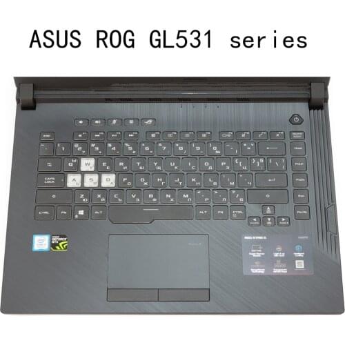 New Keyboard clear Cover Silicone 2019 for ASUS ROG Strix G Hero Iii Scar 3 GL531 GL531GV G531Gt G531G Gu Gd 15.6 inch soft TPU