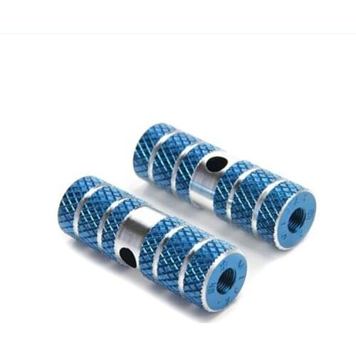 High Grade Foot Stand Stunt Pegs BMX Mountain Road Bike Bicycle Front Rear Wheel Axis Axle Cylinder Pedal 2PCS