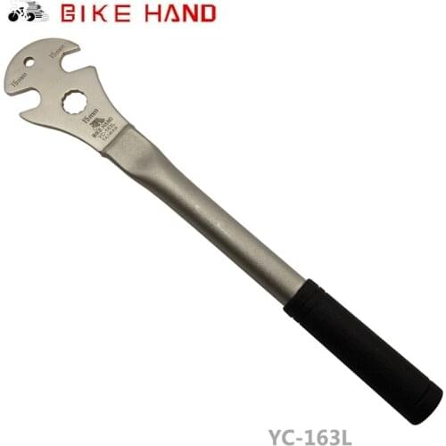 BIKE HAND YC-163L MTB Pedal Removal and Installation Tool Lengthening Pedals Wrench Alloy Steel