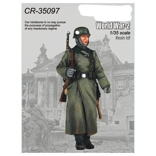 1/35 SOLDIER, Military scene combination resin kit soldiers GK Military theme of World War II Uncoated No colour