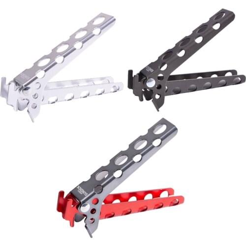 SUNDICK Anti-Scald Pot Pan Bowl Gripper Outdoor Handle Holder Clip Camping Cookware Handle Holder Clip Clamps Camping Supplies