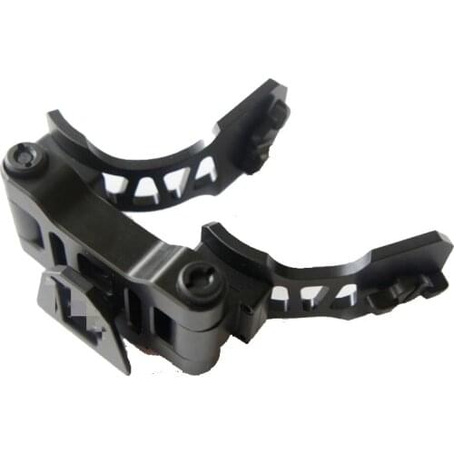 Tactical metal PVS28 NVG Mount J arm dual support bracket PVS14 *2 for AN/PVS dual night vision