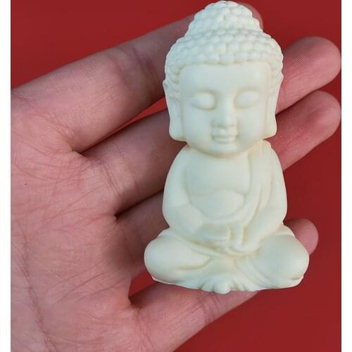TS0193 PRZY Buddha Molds Silicone 3D Buddha Moulds Candle Soap Mold Clay Resin Moulds