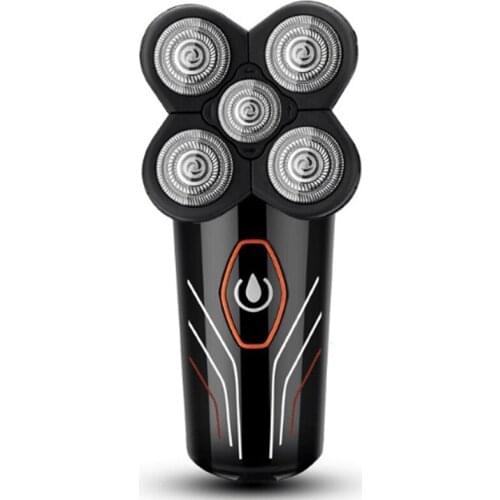 Rotating wet dry cleaning shaver rechargeable electric shaver for men beard electric razor male USB facial head shaving machine